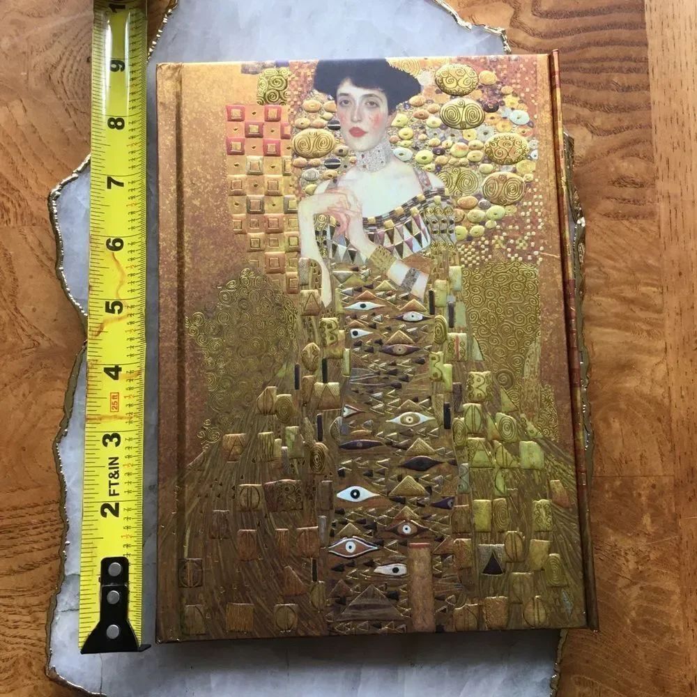 KLIMT’S LADY in Gold Portrait Notebook- Stunning - Picture 6 of 8